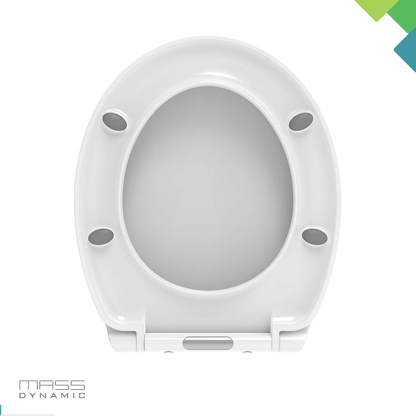 Oval Shape Toilet Seat Soft Close With Quick Release (Heavy Duty)