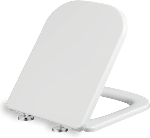 Square Shape Toilet Seat - Soft Close with Quick Release (PP)