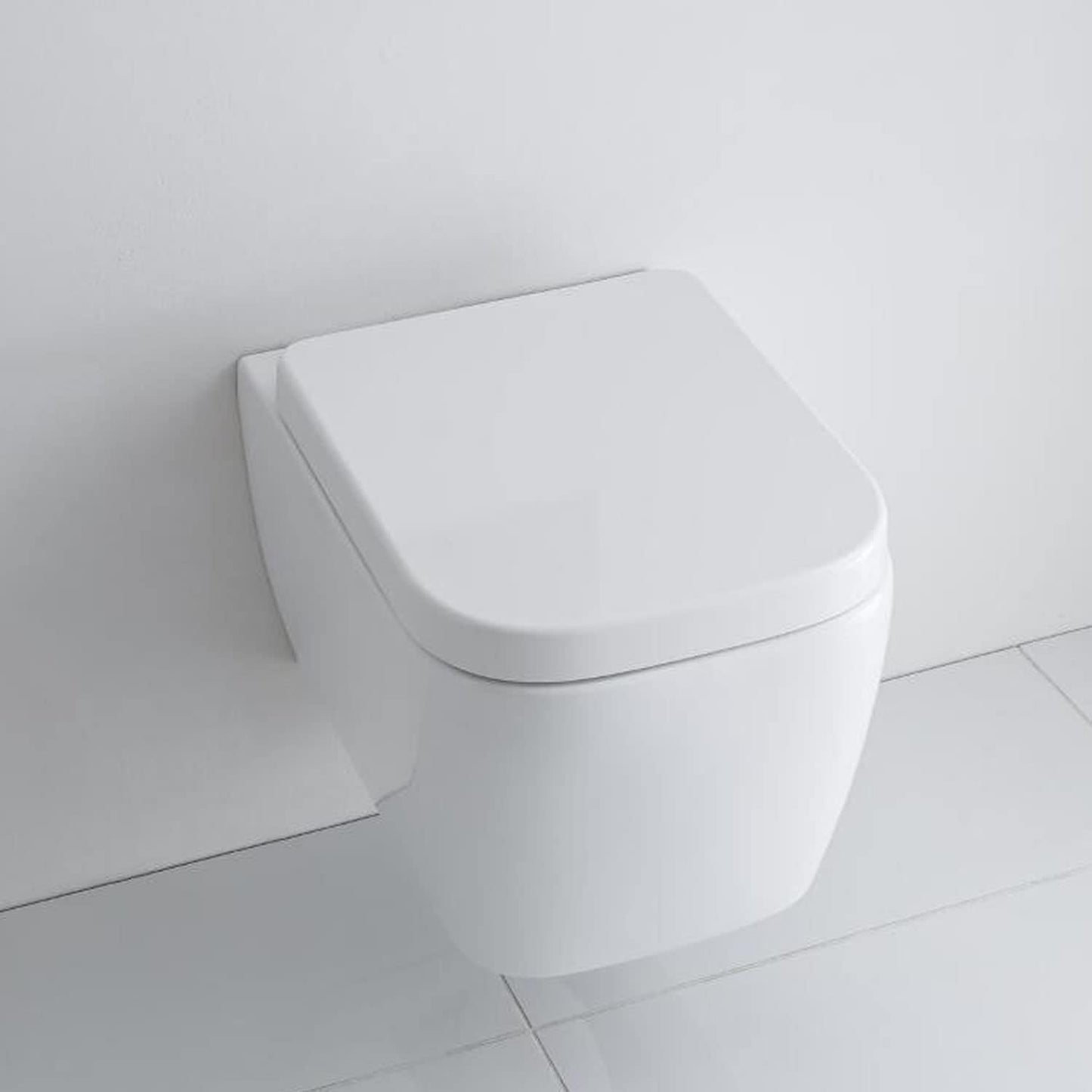 Square Shape Toilet Seat - Soft Close with Quick Release (PP)