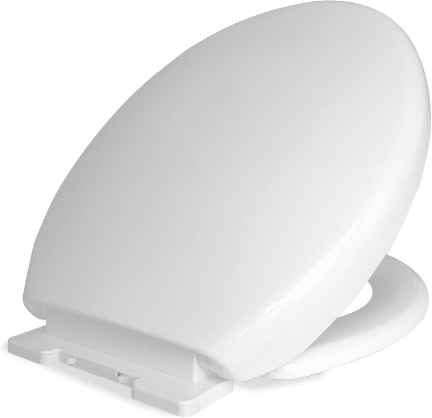 Oval Shape Toilet Seat Soft Close with Quick-Release and Top Fixing Installation