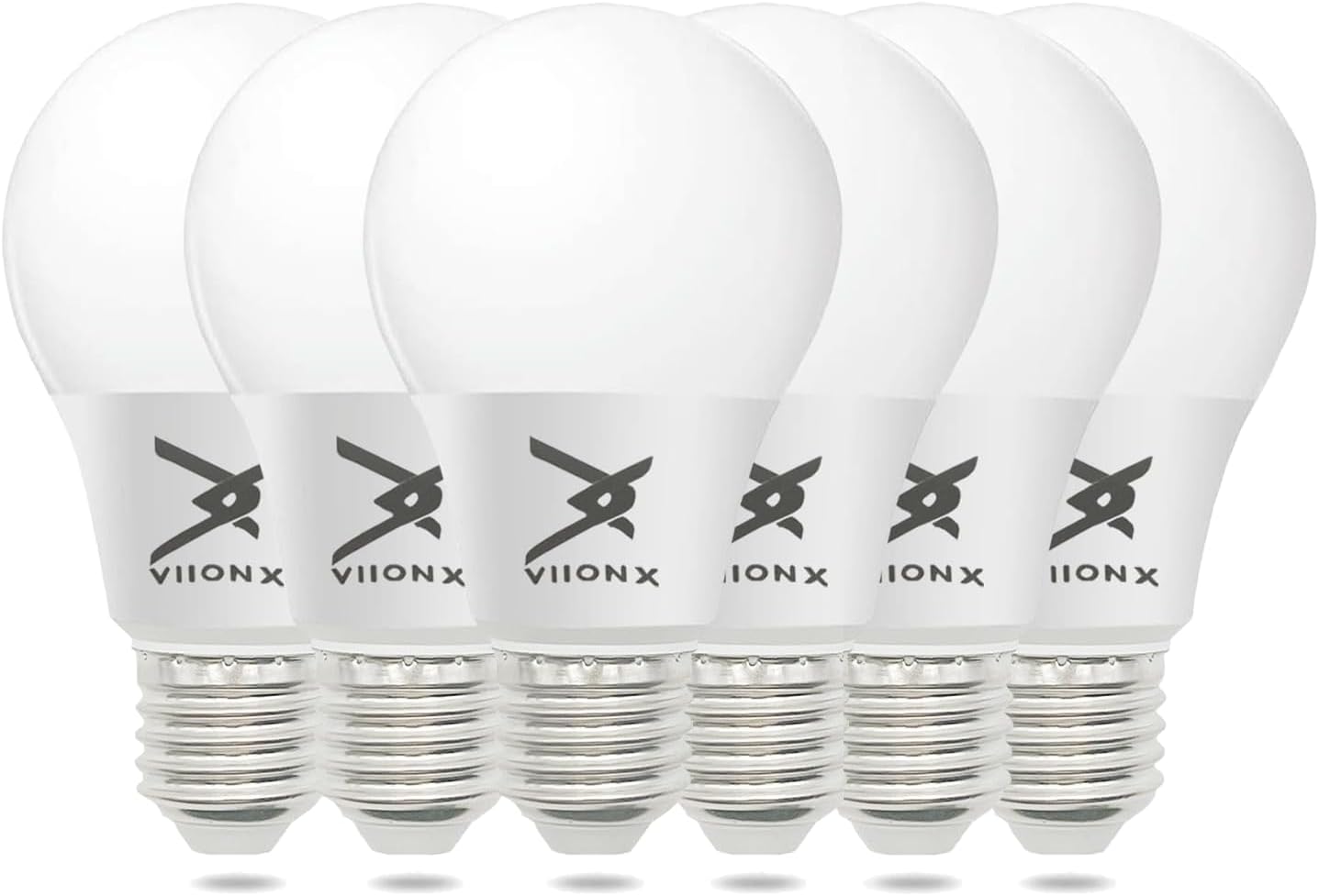 VIIONX Screw Bulb – Non-Dimmable, 8.5W Equivalent to 60W, Warm White 2700K LED Bulbs, 806 Lumens Edison LED Light Bulb, Energy-Saving E27 Bulbs for Lamps,