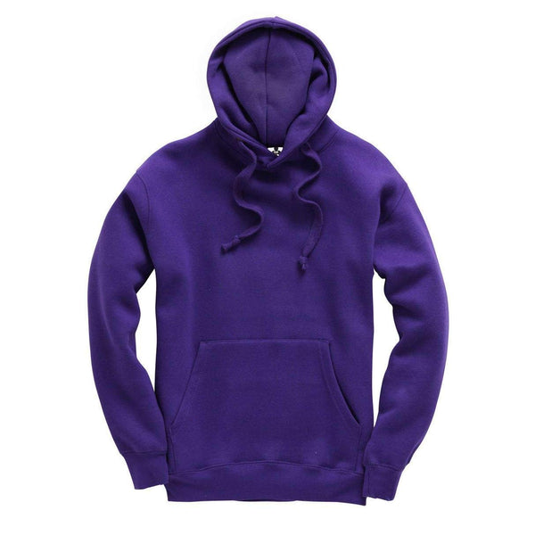 Mellor Design Plain Pullover Hoodie Hooded Top Unisex Mens Ladies Hooded Sweatshirts