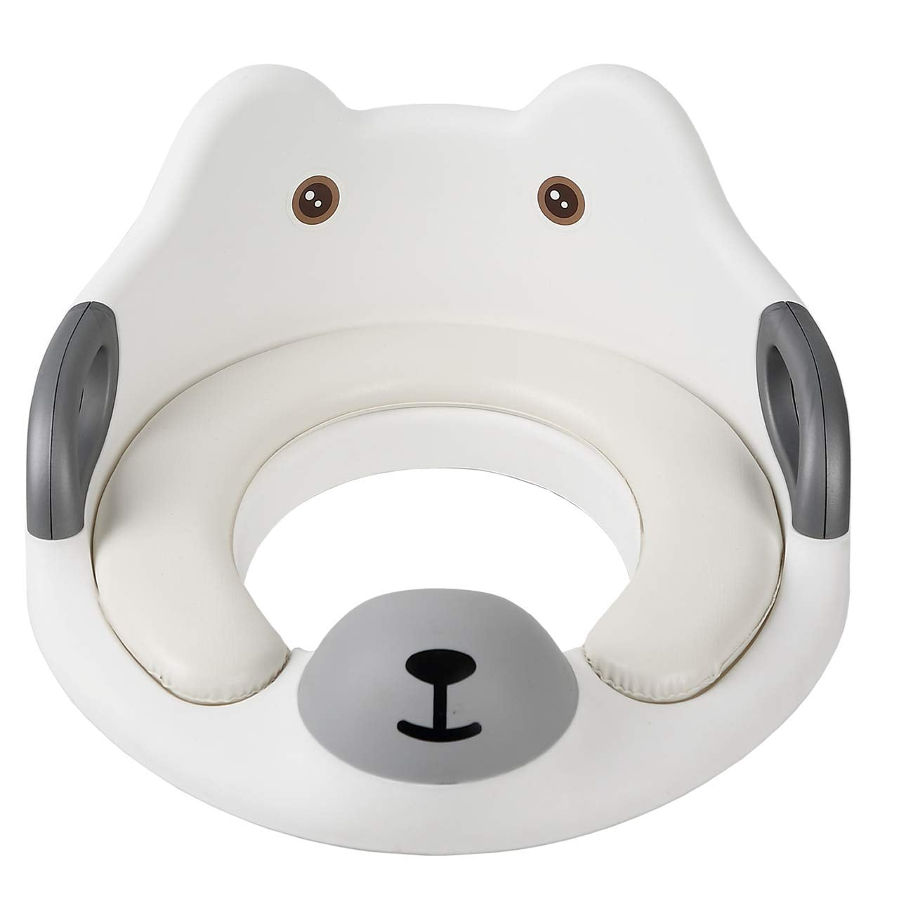 Toddler Toilet Seat - Potty Training Seat for Kids, Toilet Trainer Ring for Boys or Girls (White)