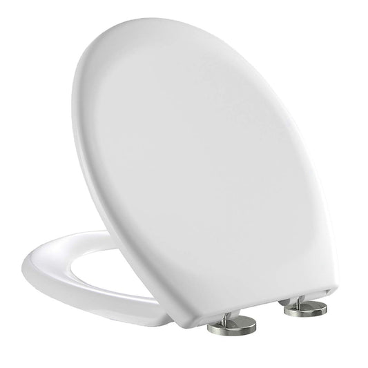 Oval Shape Toilet Seat Slow Soft Close With Top Fixing Hinges (UF)
