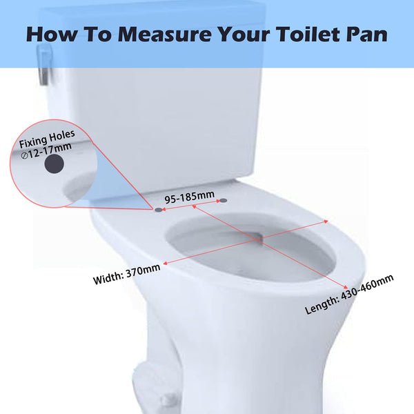 MASS DYNAMIC Soft Close Toilet Seat White | O Shape Toilet Seat | Loo Seat with Quick Release Button for Easy Cleaning | Top Fixing Toilet Seats with Adjustable Hinges