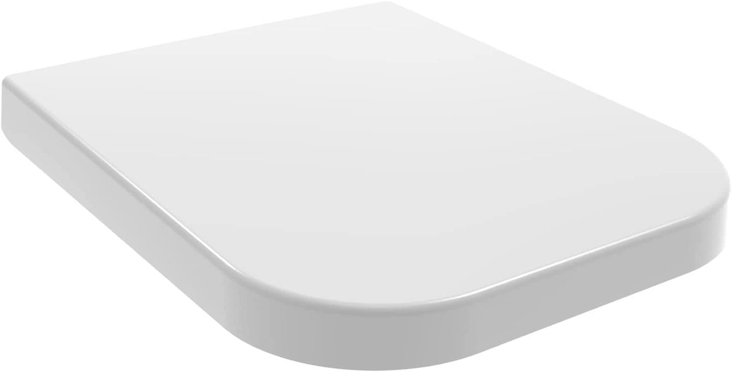 Square Shape Toilet Seat - Soft Close with Quick Release (PP)